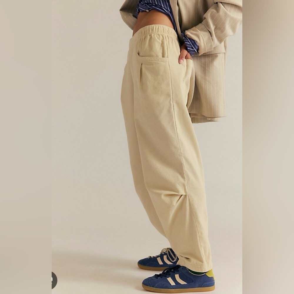 We The Free Nice Choice Cord Jeans in White Swan